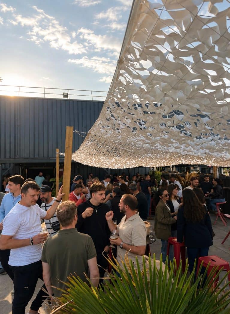 TERRASSE DU BAR À BIÈRE LA CERVOISERIE DIJON