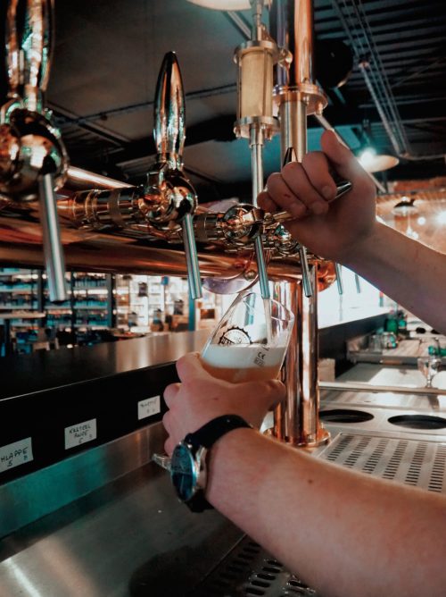 TIREUSE À BIÈRE DU BAR LA CERVOISERIE