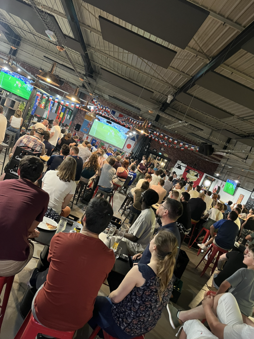 RETRANSMISSION FOOT À LA CERVOISERIE DIJON