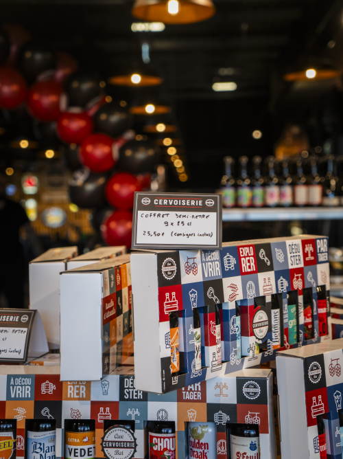 COFFRETS DE BIÈRES DISPONIBLES DANS LA CAVE À BIÈRE LA CERVOISERIE CHÂTELLERAULT