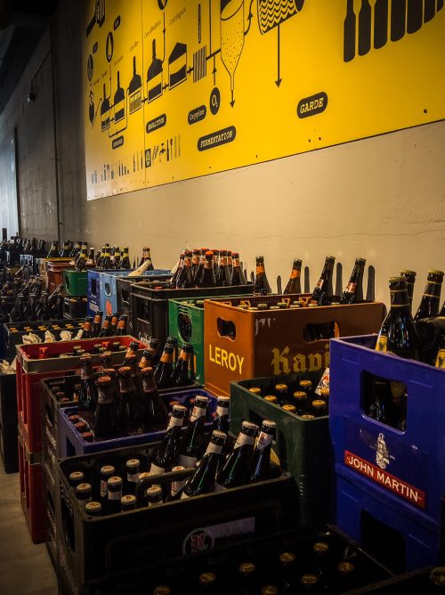 STOCK DE BIÈRES DE LA CERVOISERIE BRON