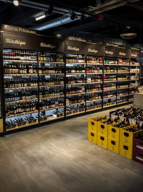 CAVE À BIÈRE DE LA CERVOISERIE BRON