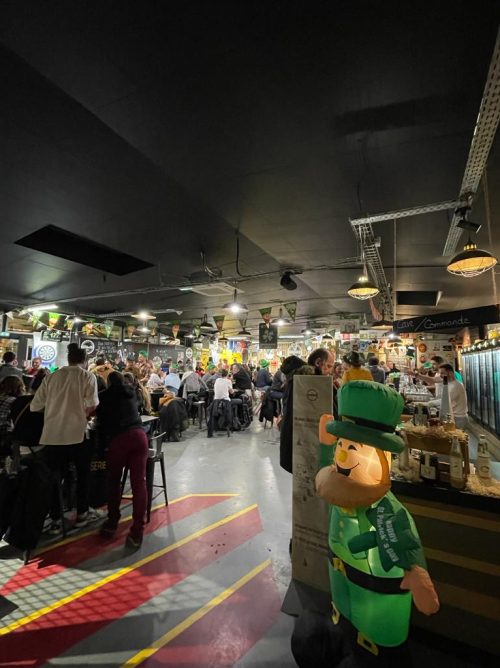 SOIRÉE ST-PATRICK DANS LE BAR À BIÈRE LA CERVOISERIE MONT-DE-MARSAN
