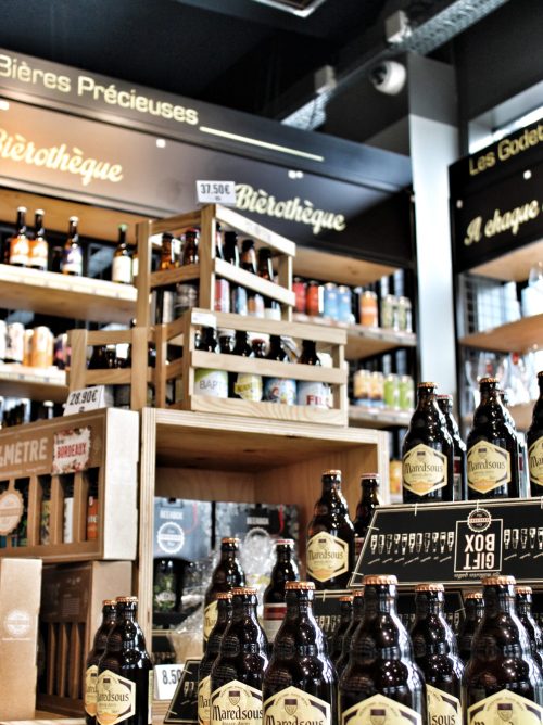 PRODUITS DISPONIBLES DANS LA CAVE À BIÈRE LA CERVOISERIE BORDEAUX