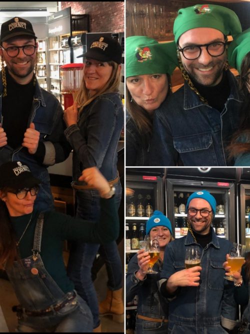 PHOTOS D'ÉQUIPE DE LA CAVE ET BAR À BIÈRE LA CERVOISERIE CHÂTEAU D'OLONNE